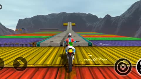 Impossible motor bike tracks game #2