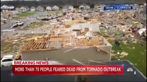 Tornadoes devastate Kentucky and other states.