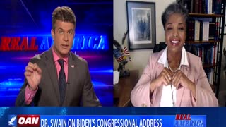 Dr. Carol Swain Discusses Biden's Speech on OANN - Real America W/Dan Ball