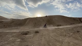 Quad Biking In The Desert | Dead Sea desert