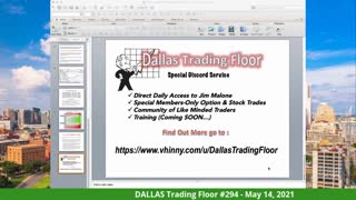 Dallas Trading Floor LIVE - MAY 14,2021