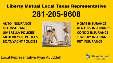 Liberty Mutual Insurance Ryan Aduddell in Houston, TX