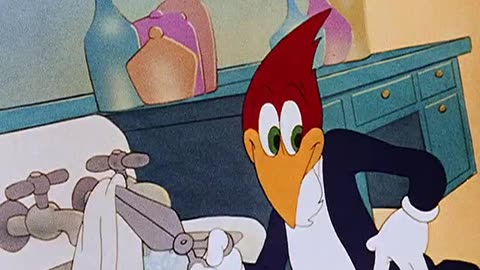 Woody Woodpecker Barber of Seville by Walter Lantz Productions
