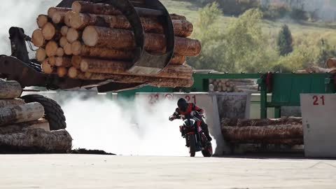 Motorcycle drifting