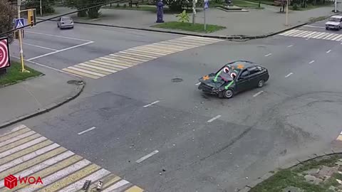 Car Crash- Funny Car Accident