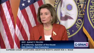 Pelosi MELTS DOWN During Cringey Rant About The SCOTUS Decision