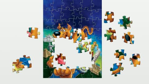 Puzzle. Scooby Doo.