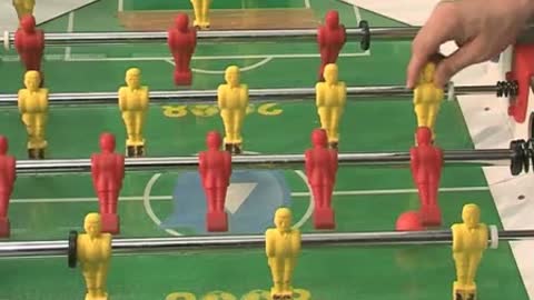 Brush Passing in Foosball