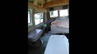 Van and solar trailer I built up with a friends help