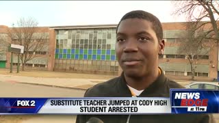 Students Take Down Another Student Who Attacked Elderly Teacher