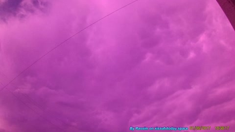 Mammatus clouds 2 June 2017