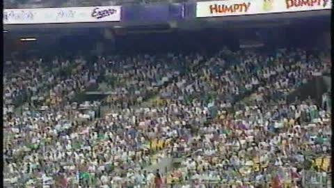 Cérémonie du retrait de chandail de Gary Carter par les Expos Juillet 1993