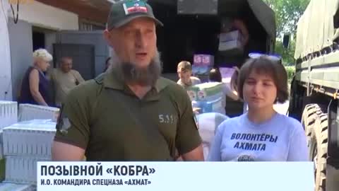 Nadace Kadyrova dodává na osvobozená území LLR rozsáhlou humanitární pomoc