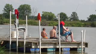 Fishing On The Toussaint , Fathers Day Visit 2021