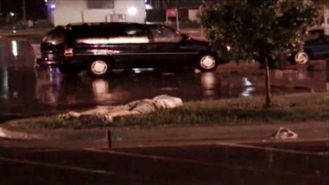 Stop Sign Brings Man To A Dead Stop