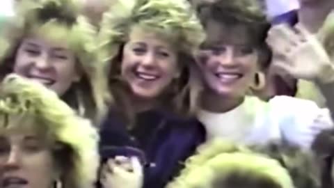 What do you notice about high school in America in 1988? This went viral