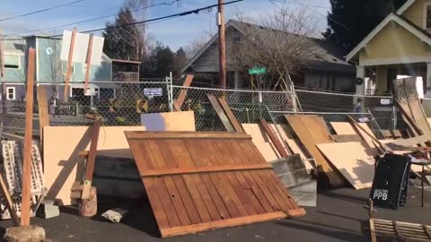 Antifa’s New Autonomous Zone on North Mississippi Ave. in Portland OR