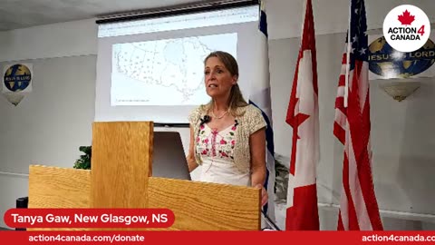 Tanya Gaw on Tour LIVE with Action4Canada Nova Scotia Chapters, New Glasgow, NS, Aug 3, 2023
