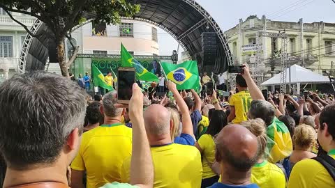 Bolsonaro em Juiz de Fora dia 18 de outubro, quarta vez, Discurso de Zema, Nikolas