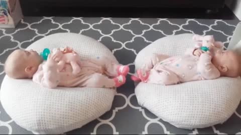 Funny video of twins baby watch now