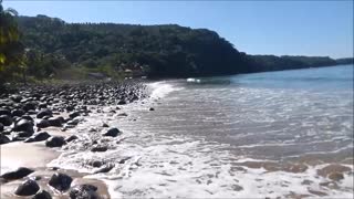 Akaisha's Morning Walk on Chacala Beach