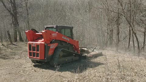 Jenkins Super Duty Brush Cutter In Action