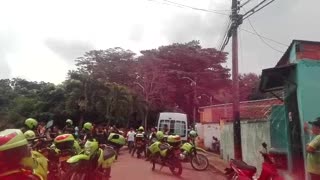 Policía resultó herido en el norte de Bucaramanga