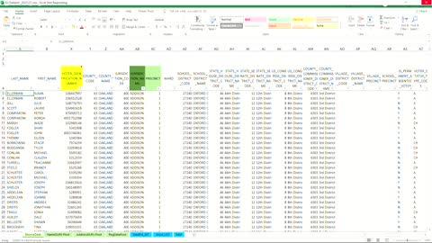 Excel-How to quickly reduce the large template dataset as needed