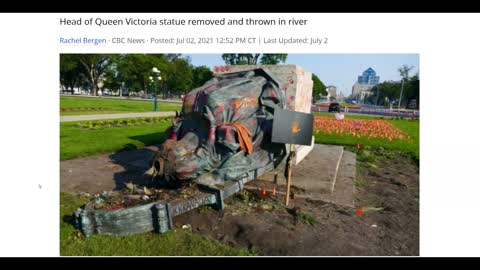 (Spicy Angry Rant) Victoria Statue Smashed, Defund and Dismantle the Police They Are Your Enemies