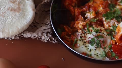 Delicious Arabic breakfast