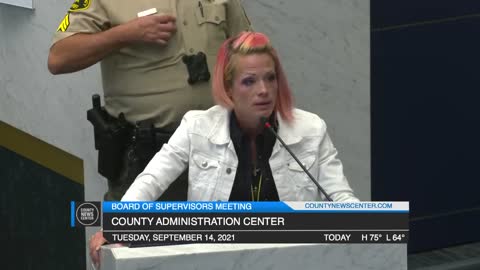 MUST WATCH: Incredible Pink-Haired Patriot Owns San Diego County Board
