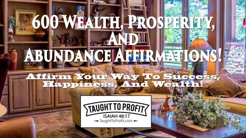 600 Wealth, Prosperity, And Abundance Affirmations - Affirm Your Way To Success, Happiness, & Wealth