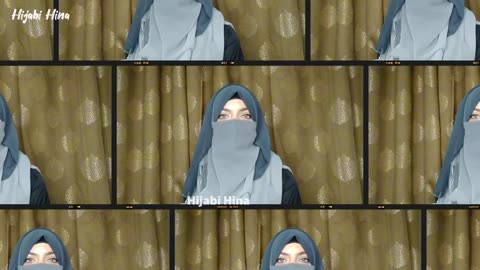 Summer 2 Shaded Georgette Hijab Tutorial || Summer Georgette Hijab Video || Hijabi Hina