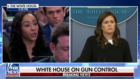 Sarah Sanders denies Trump hid NRA lunch