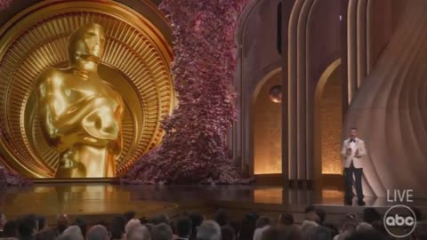 Jimmy Kimmel Mocks Trump At Oscars - "Isn't It Past Your Jail Time"