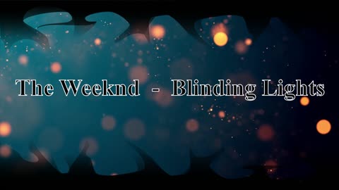 The Weeknd - Blinding Lights Relaxation