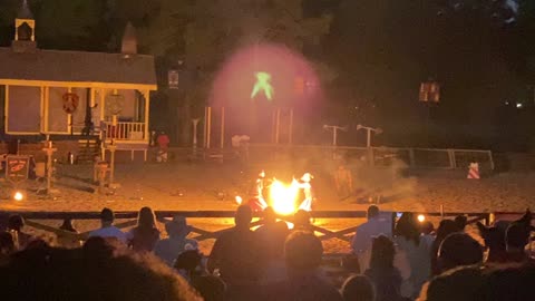 Fire Show at The Texas Renaissance Festival