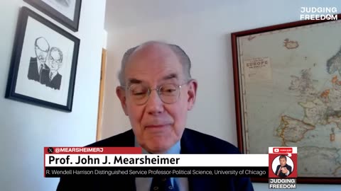 John Mearscheimer discusses the origins of Hamas on Judging Freedom