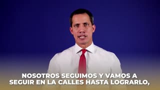 Guaidó dice acudir al diálogo para lograr condiciones para elecciones libres