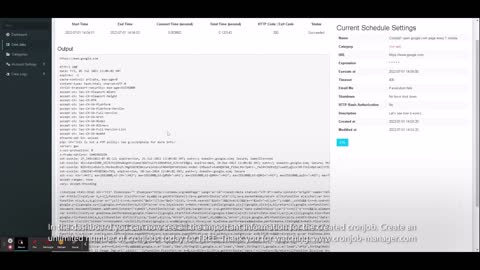 CRONJOB MANAGER ONLINE FOR FREE