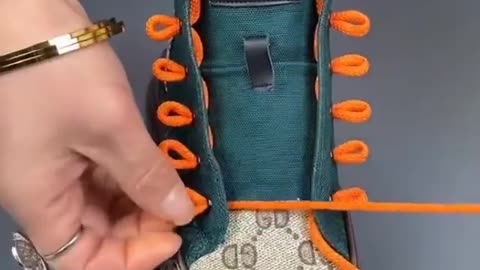 How to tying shoes with different style, try this!!