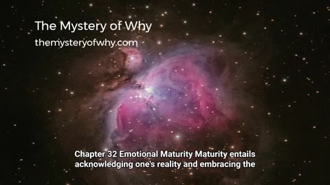 32. Emotional Maturity