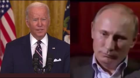 BIDEN..” Putin doesn’t want me to be President”