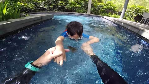 Teach your Kid to Swim with no stress!