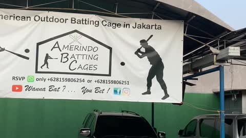 Batting cage banners