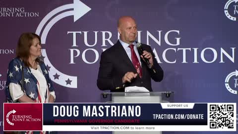 Pennsylvania Gov. candidate Doug Mastriano: "They want you to forget about the COVID mandates, the forced masking of your kids..."