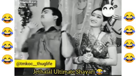 Jethalal & Daya Funny Shayari 😂 Tarak Mehta Ka Ulta Chashma Poetry Collection 😂Funny Tik Tok Shayari