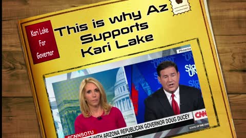 RINO Arizona Governor Doug Ducey Bashes Kari Lake, candidate for Governor