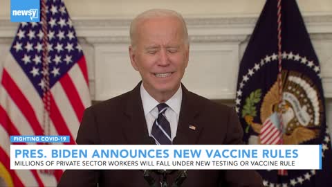 Biden Announces New Vaccine Requirements