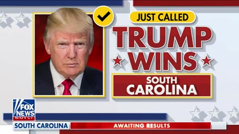 Trump projected winner of South Carolina primary